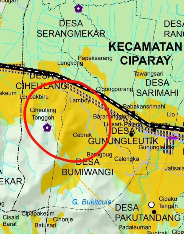 [RBT487] Dijual Lahan Zona Kuning Bagus Buat Perumahan Lokasi Daerah Ciparay - Ciheulang Kab.Bandung - Gambar 5