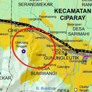 [RBT487] Dijual Lahan Zona Kuning Bagus Buat Perumahan Lokasi Daerah Ciparay - Ciheulang Kab.Bandung