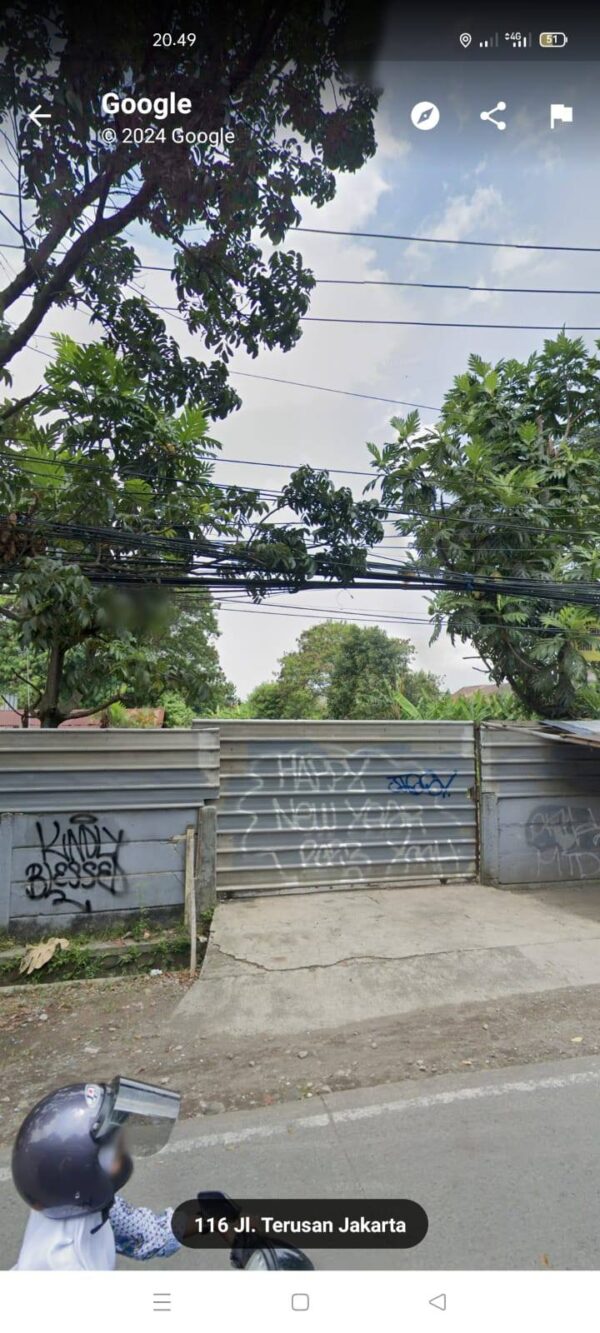 [RBT368] Dijual Tanah Waris di Jalan Terusan Jakarta Antapani - Gambar 2