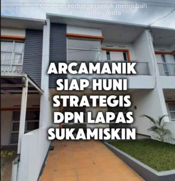 [RBT546] RUMAH MODERN 2 LANTAI SAYAP AH NASUTION JALAN PACUAN KUDA ARCAMANIK DKT LAPAS SUKAMISKIN - Gambar 9